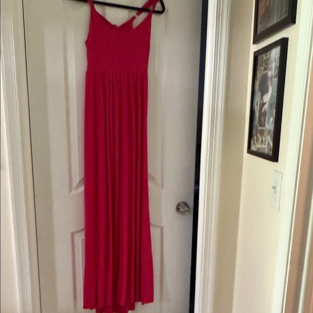 Elegant Hot Pink Dress